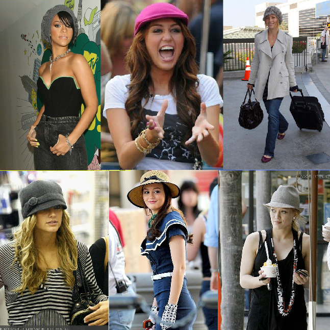 Celebrities Wearing Hats, Celebrity Street Style Hats