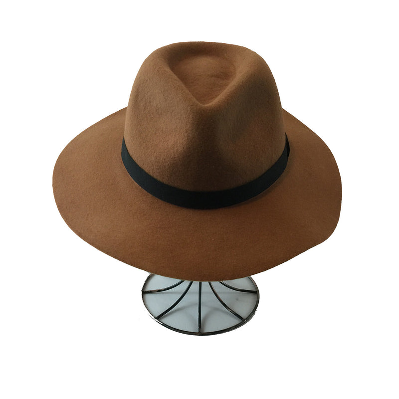 FLOPPY HAT WITH BLACK RIBBON - GraceHats Hat Grace Hats - Grace Hats