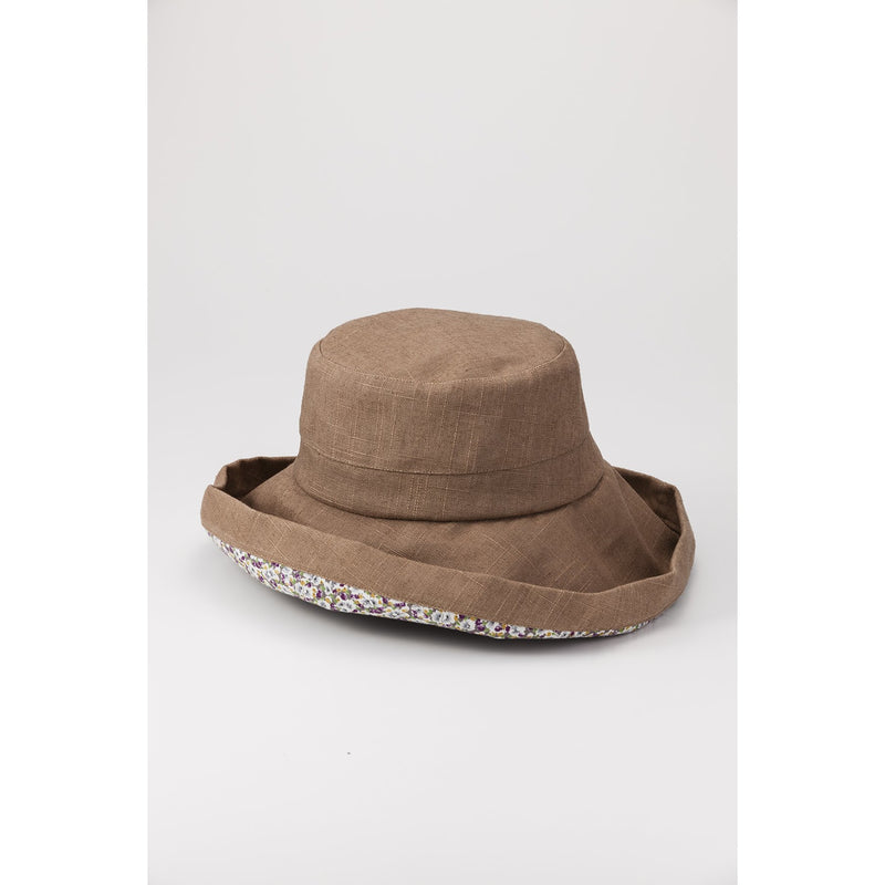 LINEN FLOWER HAT - GraceHats Hat Grace Hats - Grace Hats