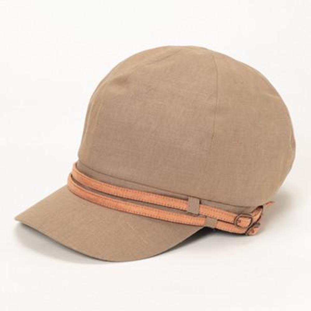 2 BELT CASQUETTE PEACH HAT GraceHats
